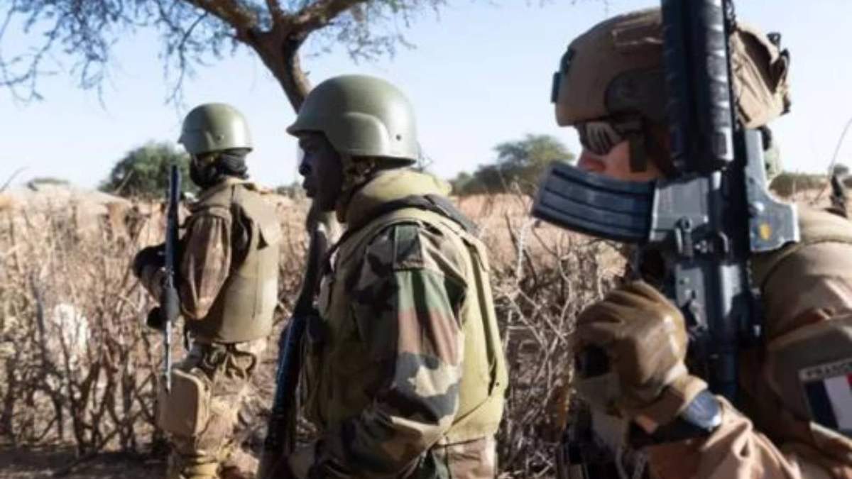 Militar francés de la Operación Barkhane en Malí
