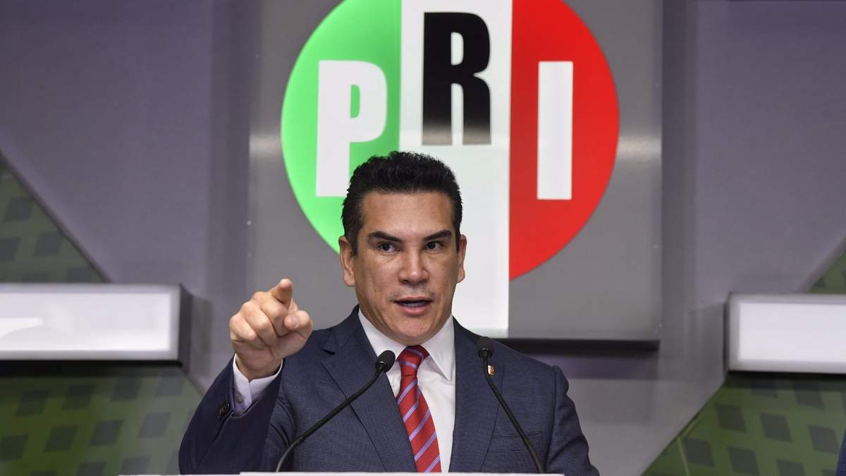 Alejandro Moreno, dirigente nacional del PRI
