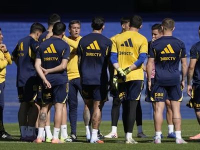 Con dos cambios obligados: la formación de Boca para el cruce con Barracas Central