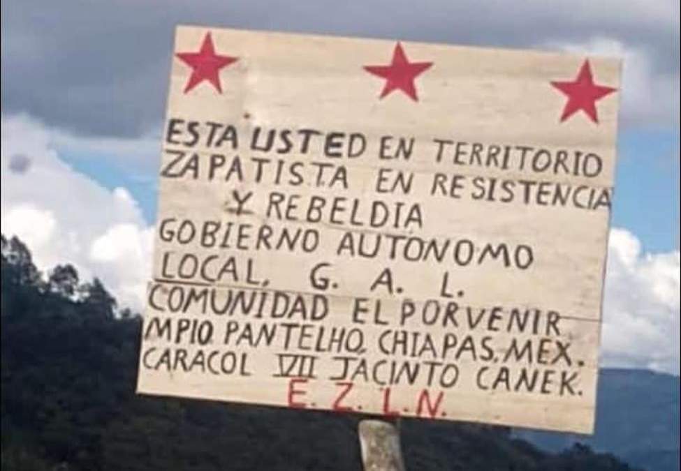 Carteles en poblados chiapanecos dan cuenta de la nueva organización