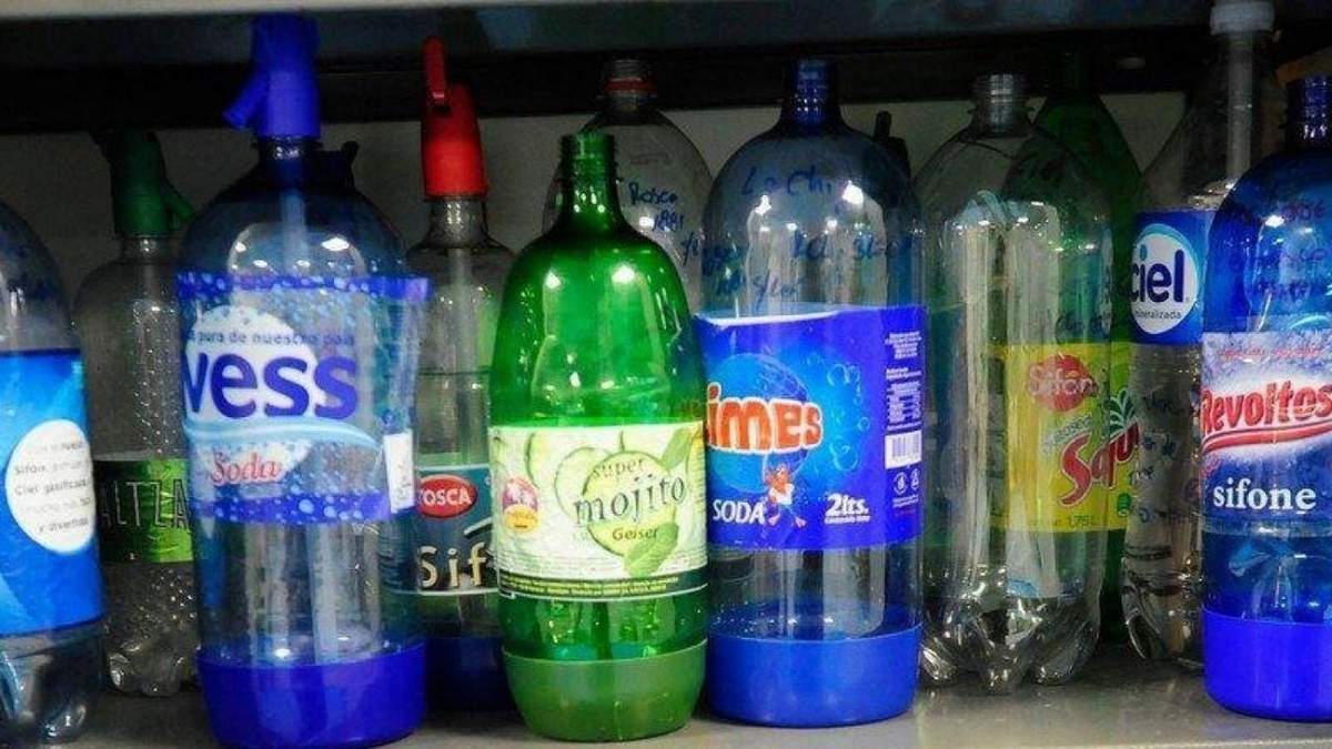 Sifón de soda. Fuente: (X)