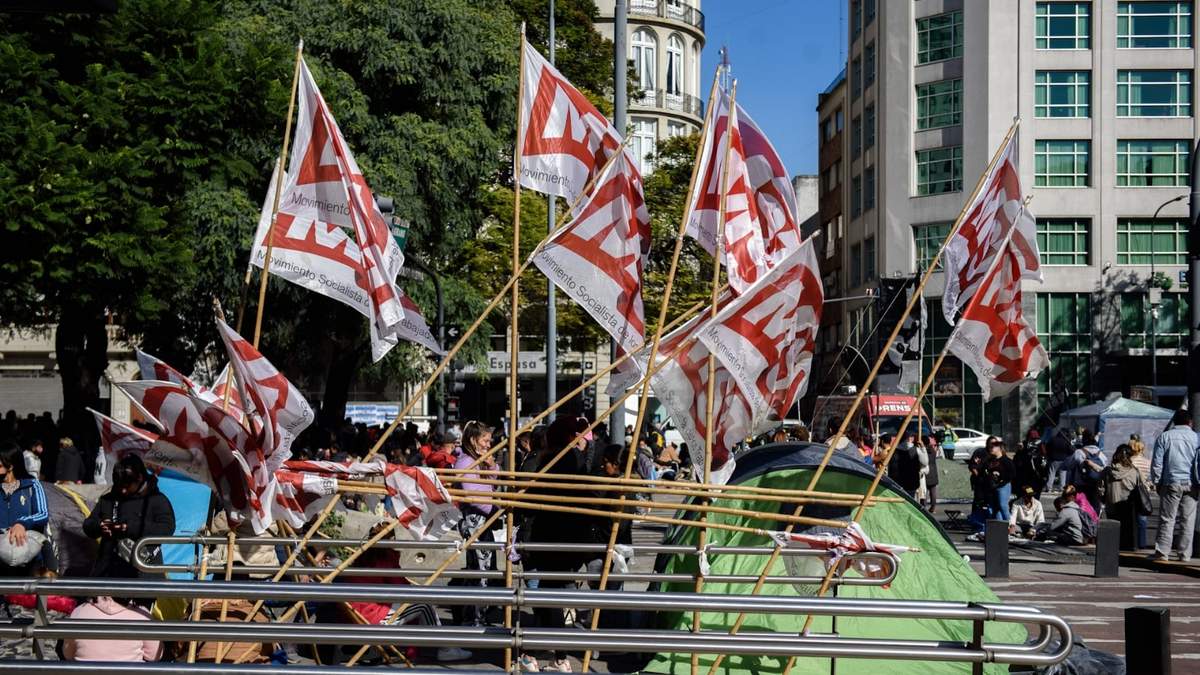 Manifestaciones 9 de Julio. Fuente: (Twitter)