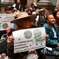 'Los derechos no se consultan, ¡se respetan!”: opositores al NAIM