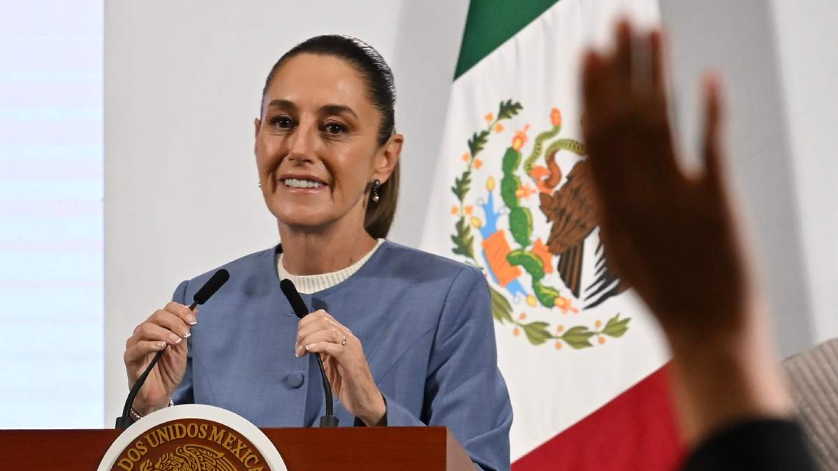 La presidenta Claudia Sheinbaum Pardo