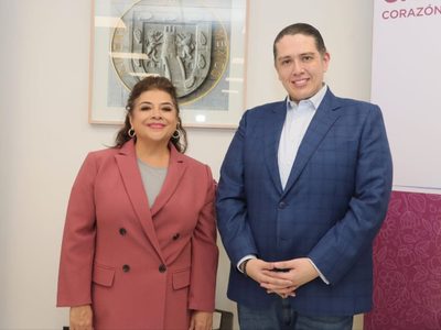 Brugada encabeza reuniones con alcaldes de oposición Luis Mendoza y Mauricio Tabe