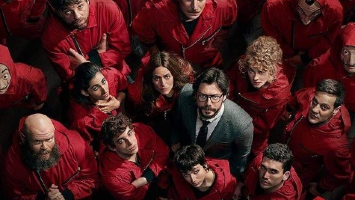 La Casa de Papel. Fuente: (Instagram)