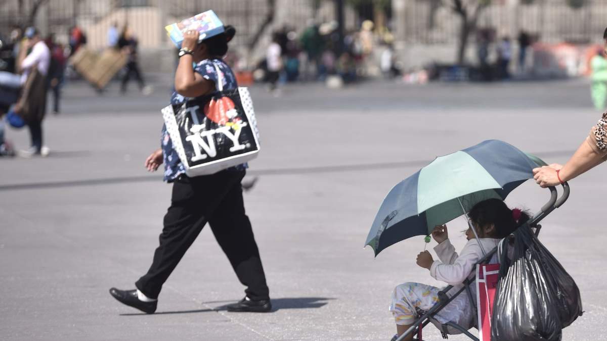 Altas temperaturas en la capital del país