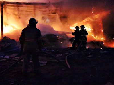 La tensión fue protagonista ante un impresionante incendio en la ciudad