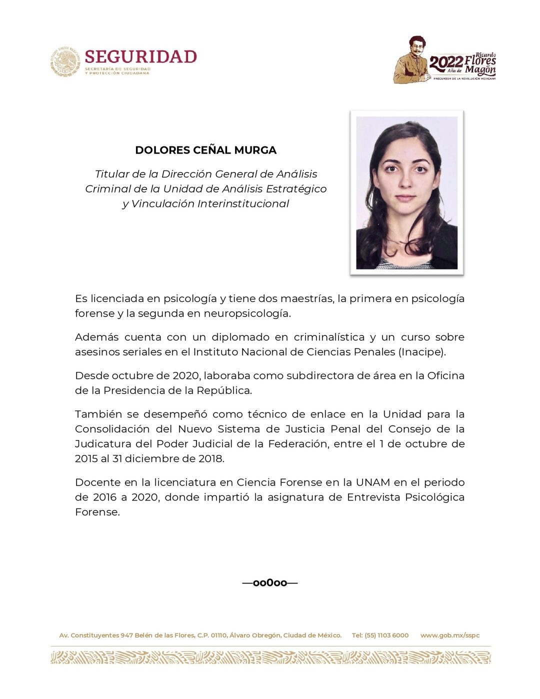 cv dolores