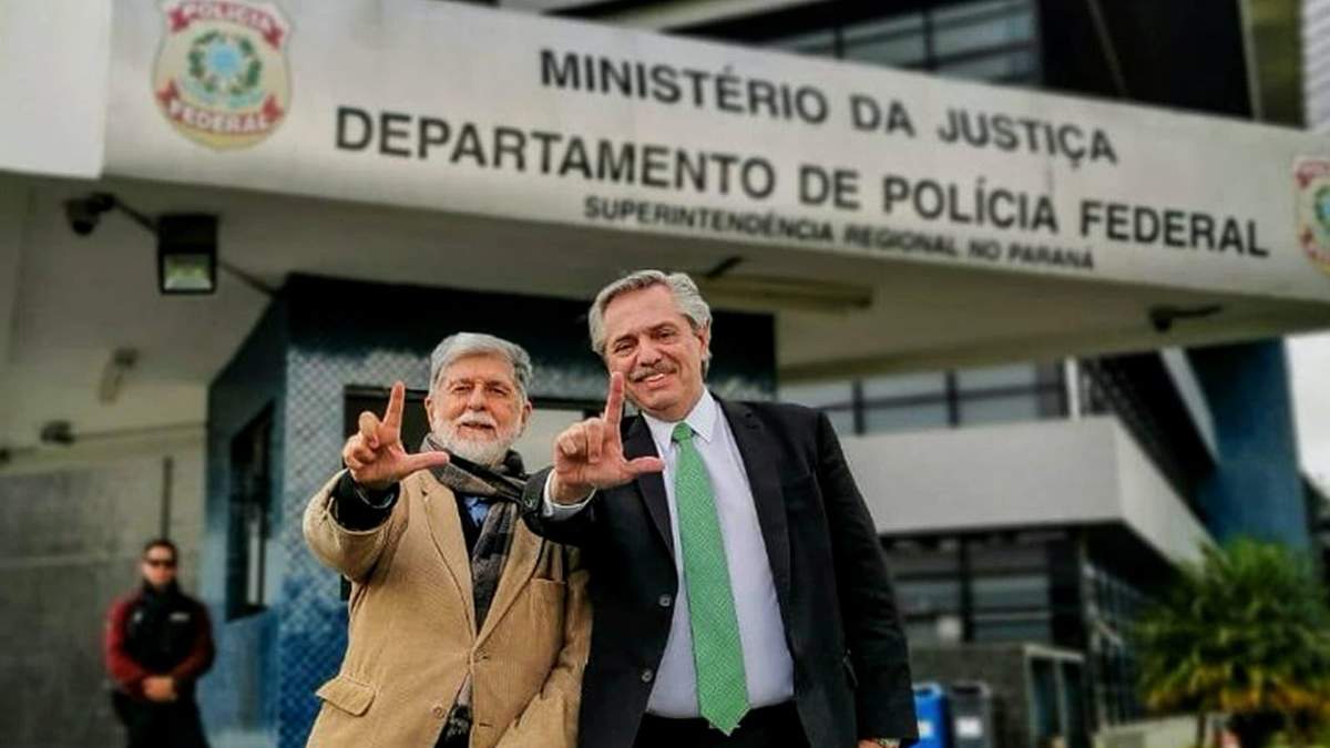 Lula Da Silva y Alberto Fernández. Fuente: (Twitter)