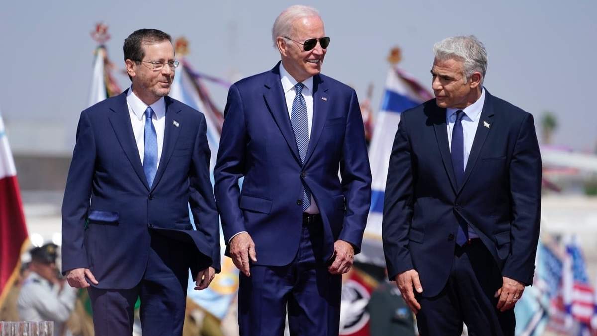 Joe Biden en Israel