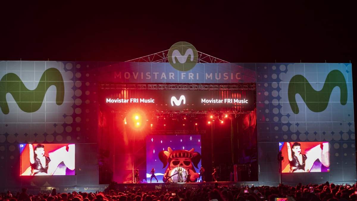 Movistar Fri Music. Fuente: (Instagram)