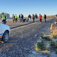 Accidente fatal sobre la ruta 6 a la altura de la Termo Roca