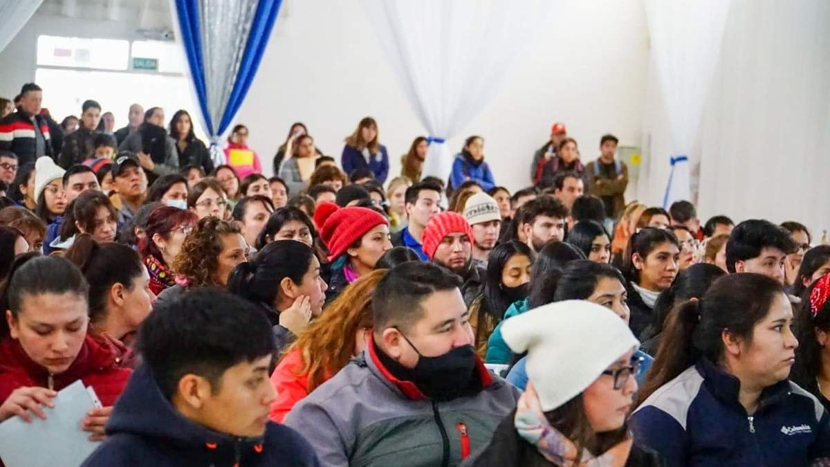 Estudiantes de Enfermería de Zapala. Fuente: (Facebook)
