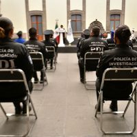 En línea con Sheinbaum, Godoy asegura que la PDI “es la mejor Policía de México”