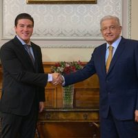 Samuel García presume el respaldo de AMLO para proyectos de NL: presa, tren suburbano, carreteras...