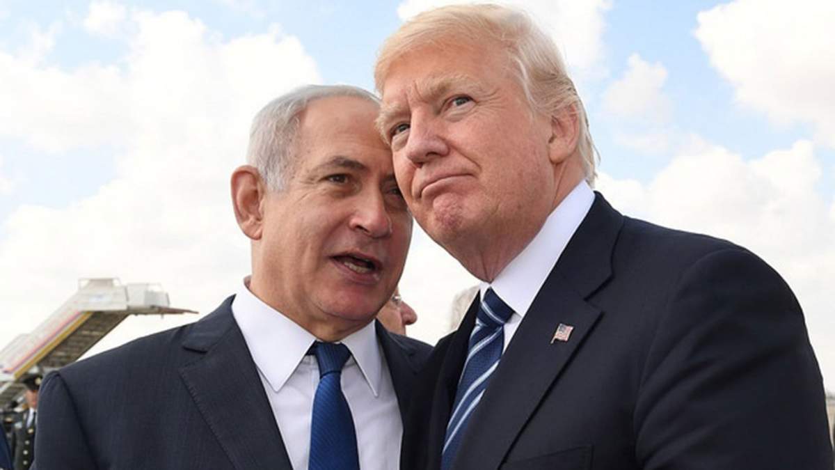 Benjamín Netanyahu y Donald Trump. Fuente: (Twitter).