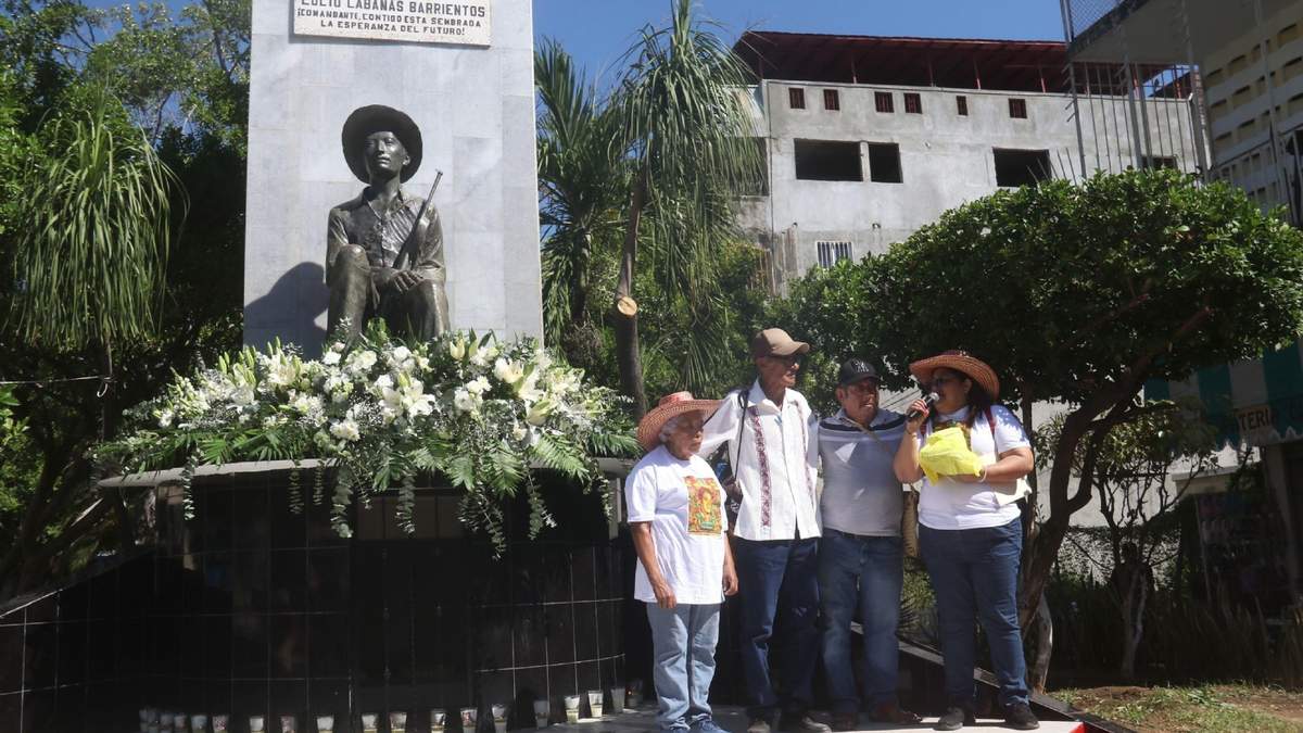 Homenaje a Lucio Cabañas en su 50 aniversario luctuoso