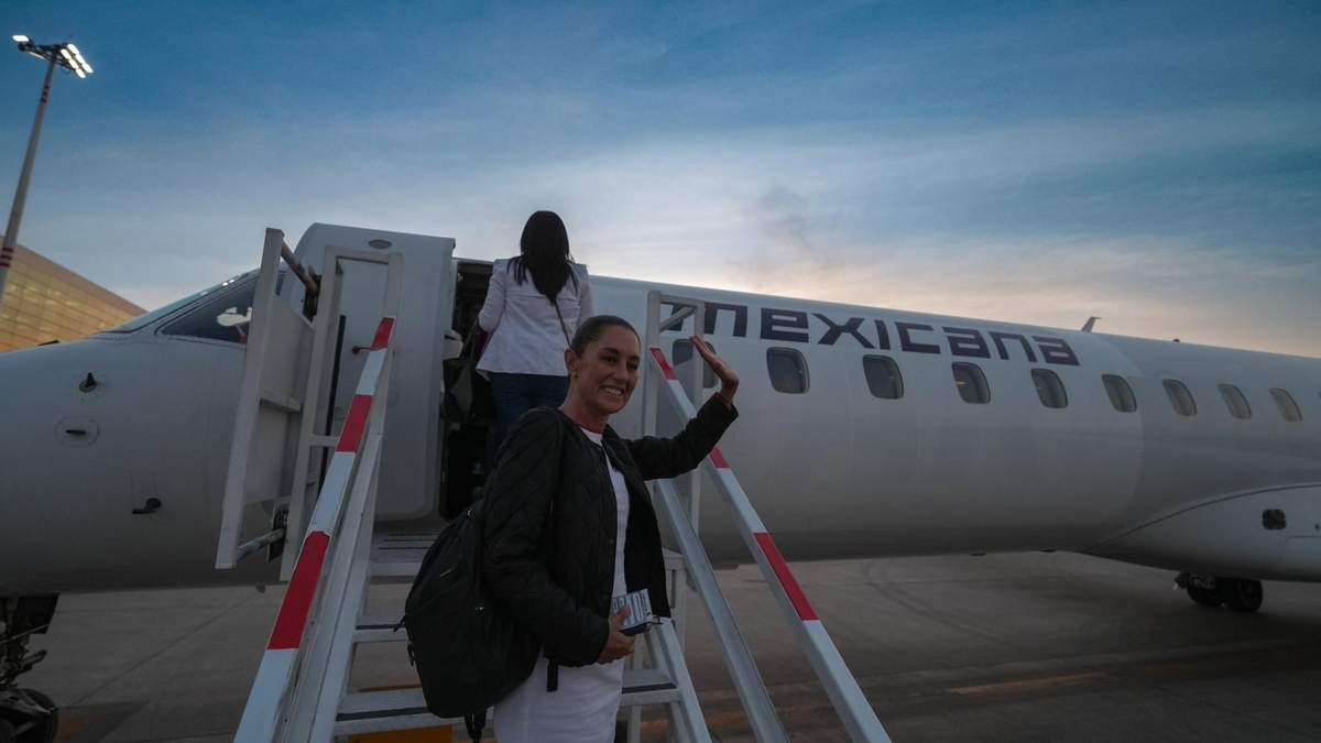 Claudia Sheinbaum rumbo a Campeche y Yucatán