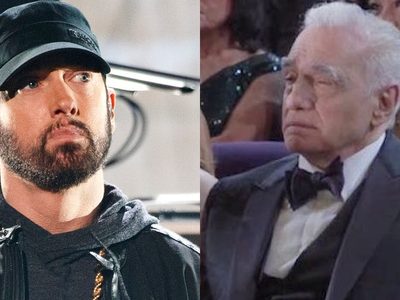 ¿Eminem se enojó con Martin Scorsese? Mirá lo que hizo el director en pleno show del cantante