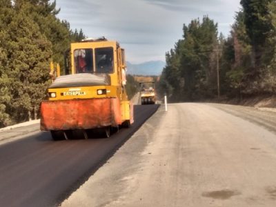 70% de avance en la ruta provincial 86