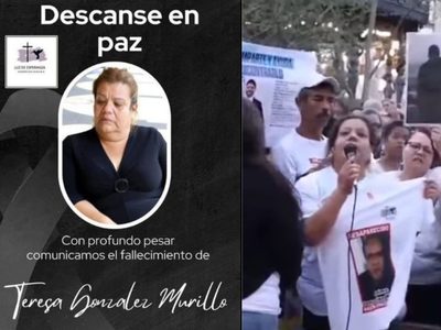 Muere Teresa González Murillo, mujer buscadora, luego de ser víctima de intento de secuestro
