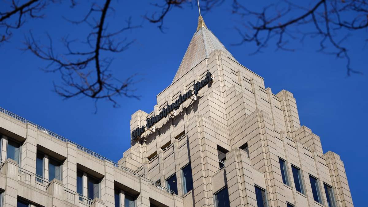 El edificio One Franklin Square, sede de The Washington Post, en el centro de Washington, el 8 de febrero de 2019