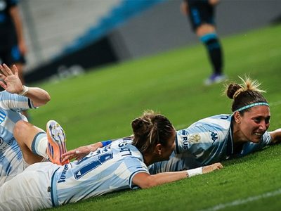 Racing le ganó a Belgrano de Córdoba en la ida de la final del fútbol femenino