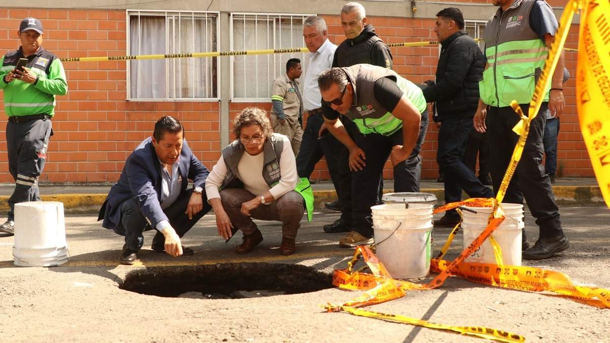 Socavón localizado