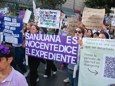 Tras 15 años de cárcel, Sanjuana clama por 14 votos para ser indultada