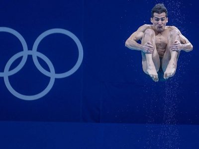 Rommel Pacheco finaliza en el sexto lugar del trampolín de 3 metros