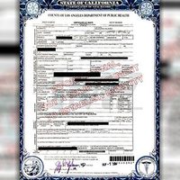 Exhiben certificado de defunción de Juan Gabriel; padecía diabetes e hipertensión