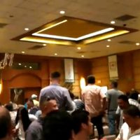 Nuevo León: riñen priistas en toma de protesta de dirigente estatal (Video)