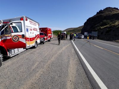 "Cerca de Bariloche": Impactante accidente sobre ruta 237