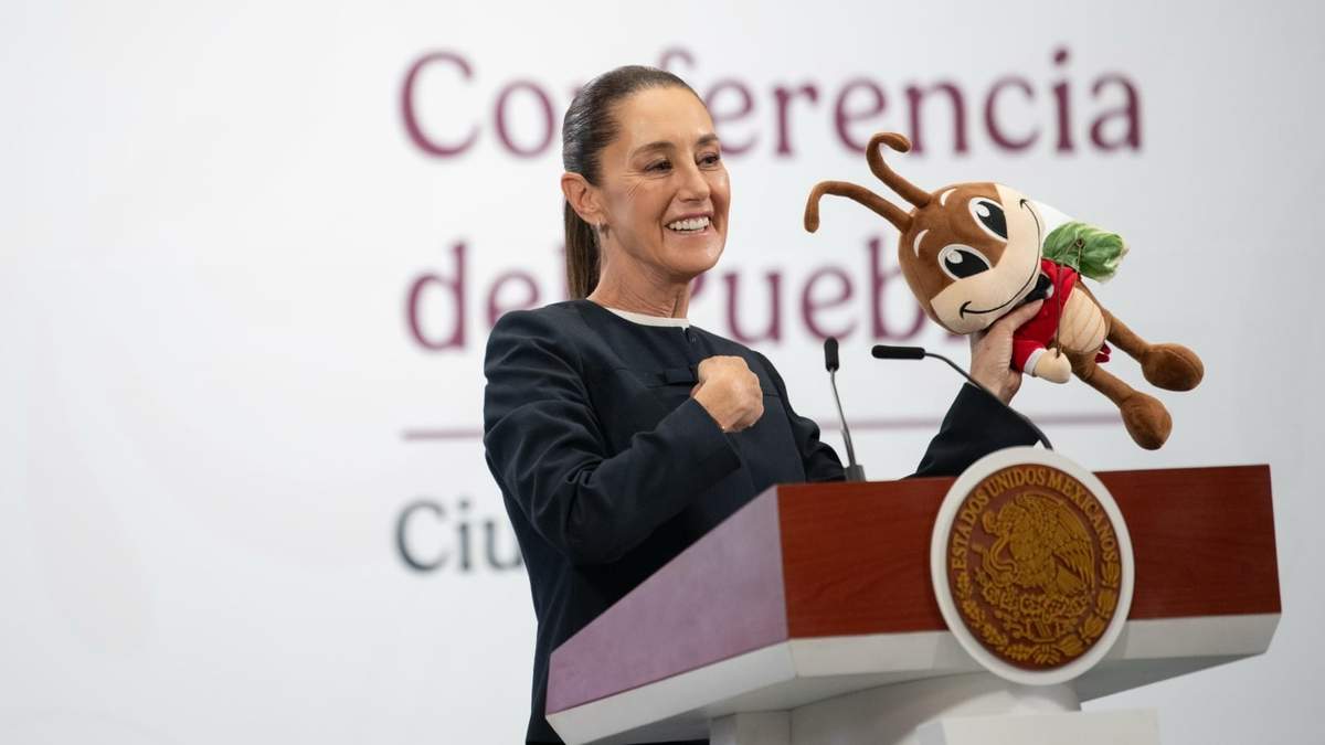 La presidenta Claudia Sheinbaum