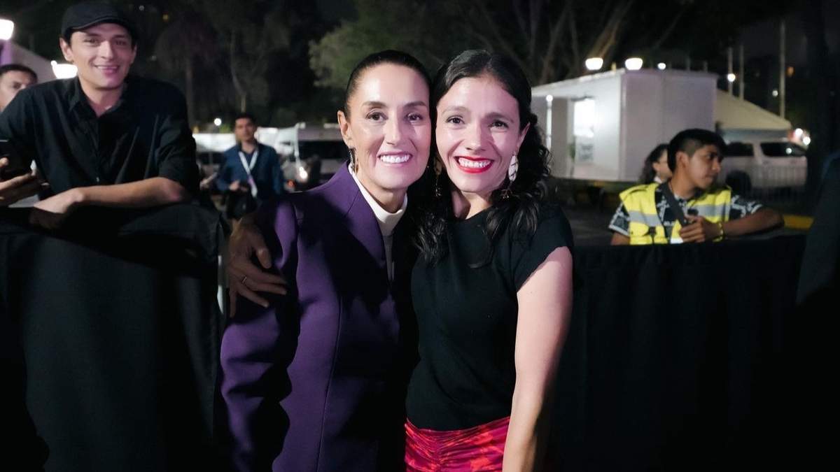 Renata Turrent y la presidenta electa Claudia Sheinbaum