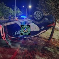 Plottier: chocó a un móvil policial y el test de alcoholemia dio positivo