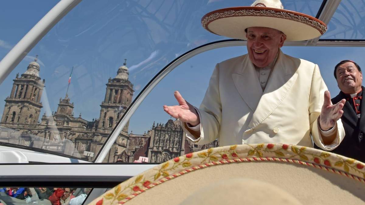 El papa Francisco en México. 2016