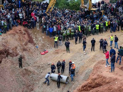 Confirman la muerte del niño de 5 años rescatado de un pozo en Marruecos