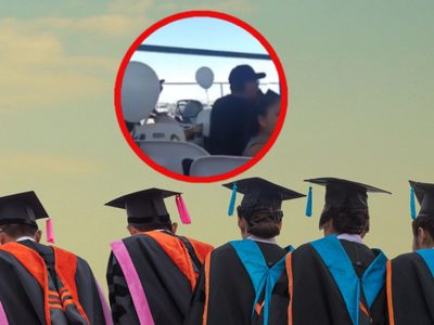 Balacera interrumpe graduación en secundaria de Baja California Sur (VIDEO)