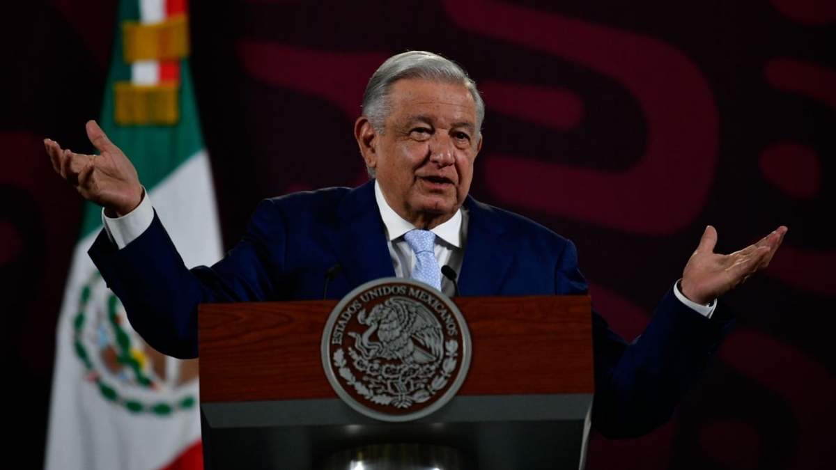 El presidente Andrés Manuel López Obrador en la mañanera