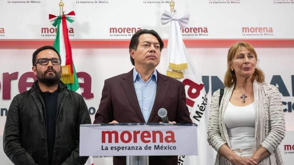 Mario Delgado, presidente de Morena.