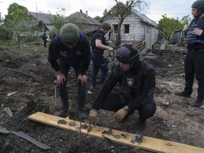 Ucrania y Rusia intercambian ataques con 60 drones y misiles