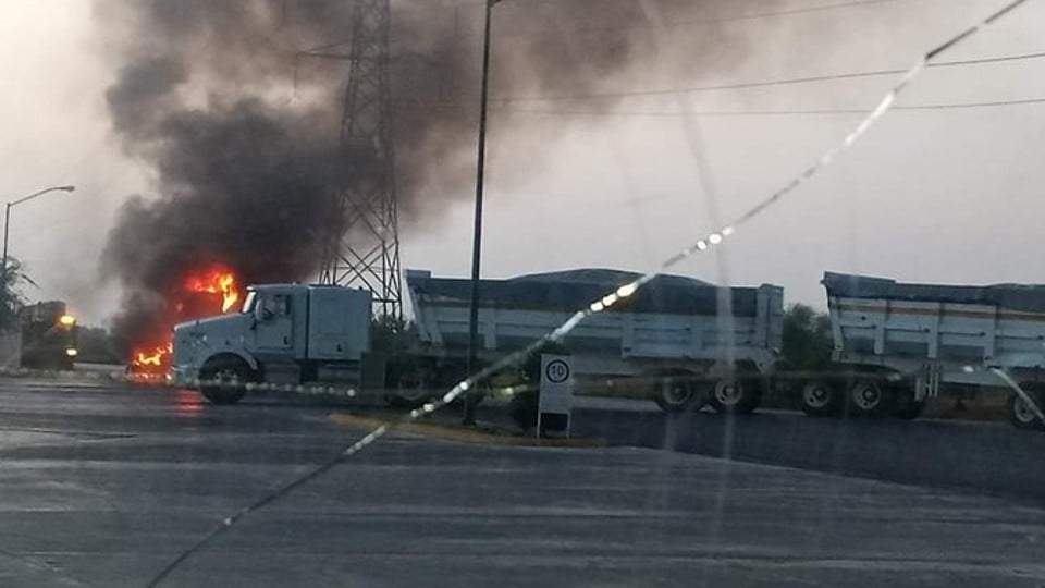 Bloqueos en Miguel Alemán