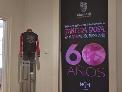 60 años de la Pantera Rosa en el Museo del Diseño (Video)