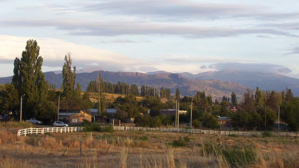 Río Percey, Esquel. Fuente: (Twitter)