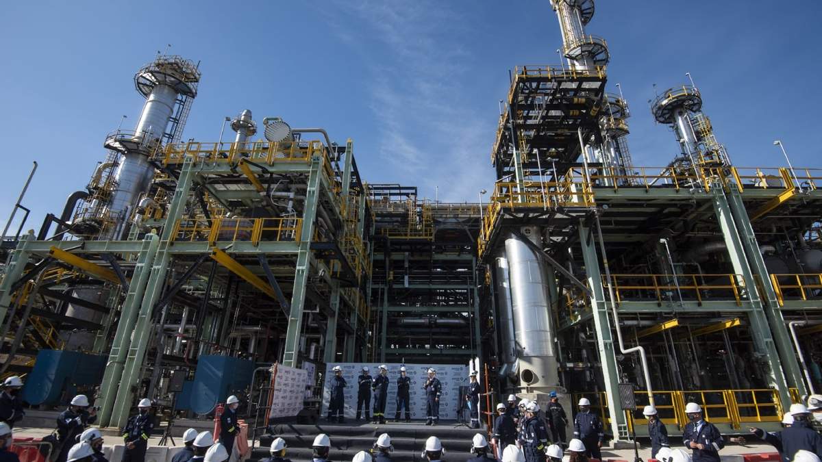 Refinería en Campana. Fuente: (Twitter)
