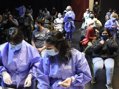 Vacunación contra el coronavirus: se habilitó un centro de Salud en el oeste