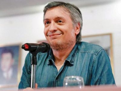 Máximo Kirchner fue operado por un tumor benigno