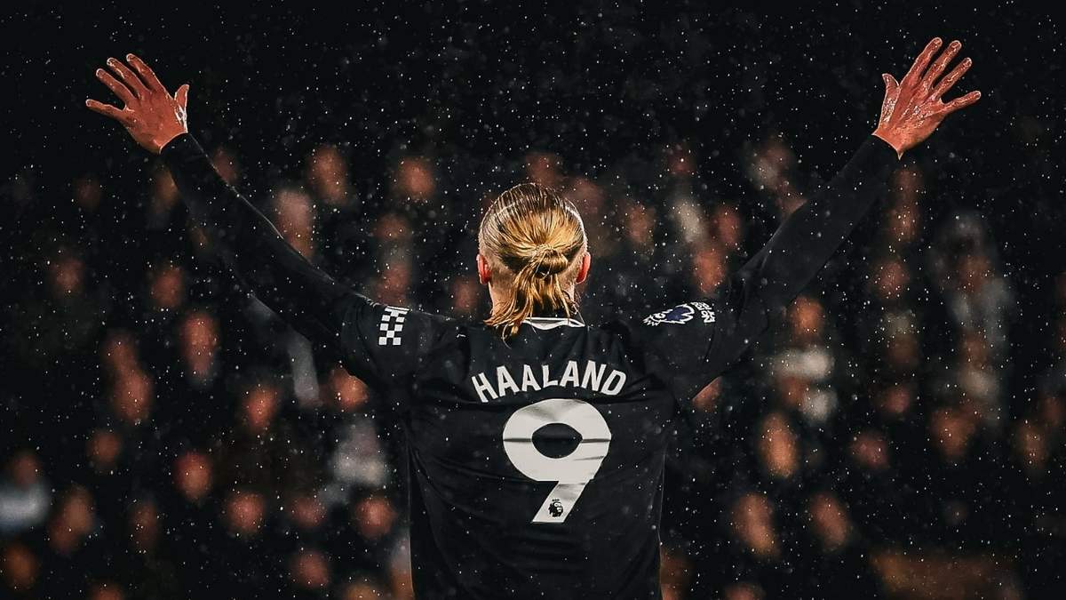 Haaland marca su gol 100 en Premier League en la victoria del Manchester City 5-4 al Fulham